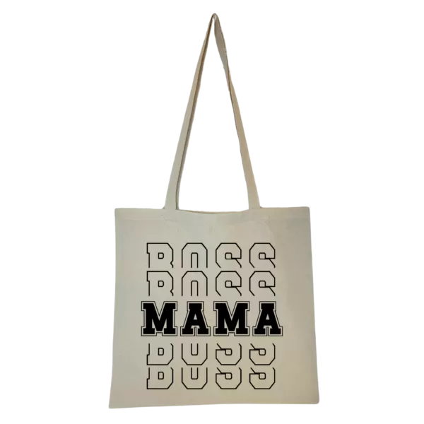 Economy Cotton Promotional Tote Bag With Self Handles - Image 2