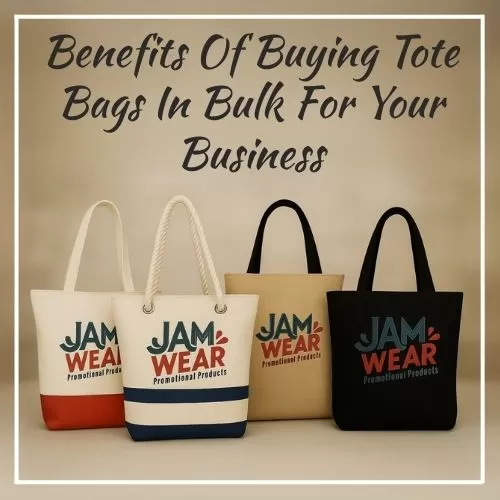 Businesses use bulk tote bags for branding and promotions