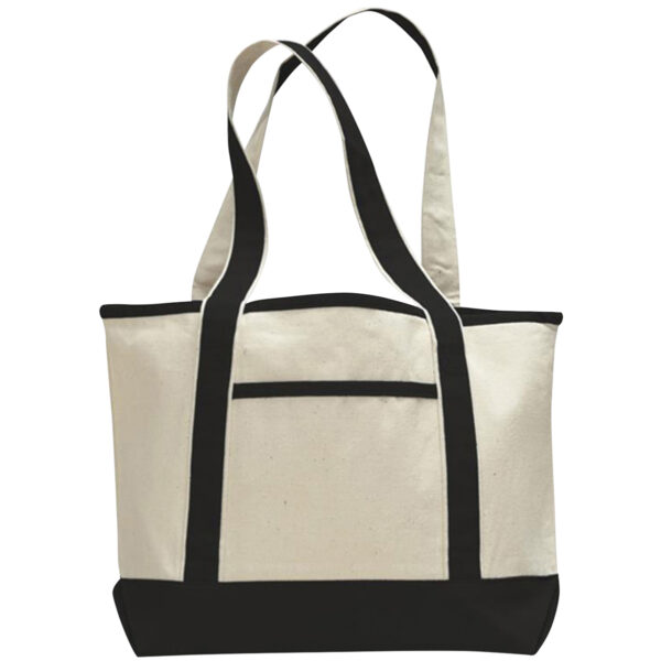 Heavy Canvas Small Front Pocket Tote Bag - Image 10