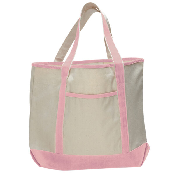 Heavy Canvas Large Front Pocket Tote Bag - Image 5