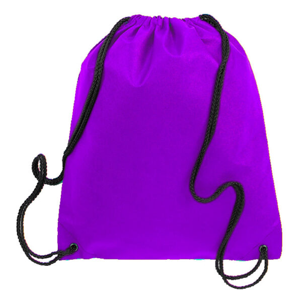 80 GSM Non-Woven Polypropylene Drawstring Backpack. - Image 5
