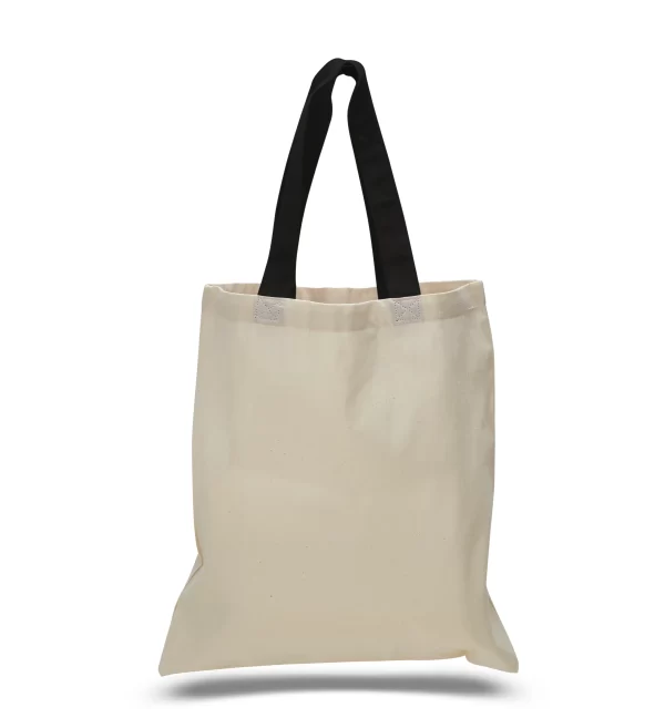 Economical Tote Bag With Color Handles - Image 5