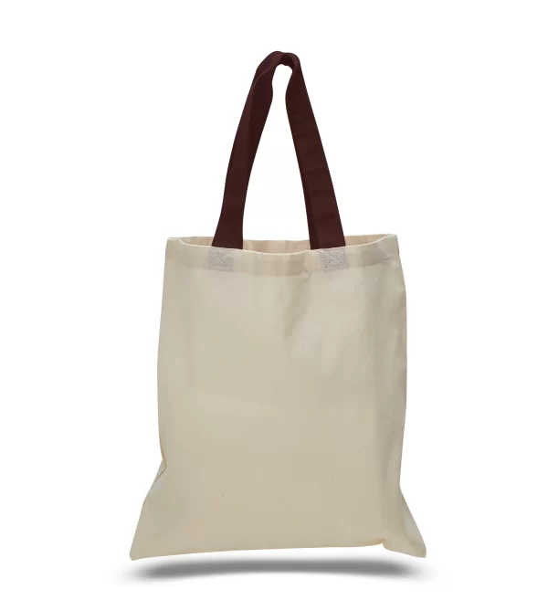 Economical Tote Bag With Color Handles - Image 7